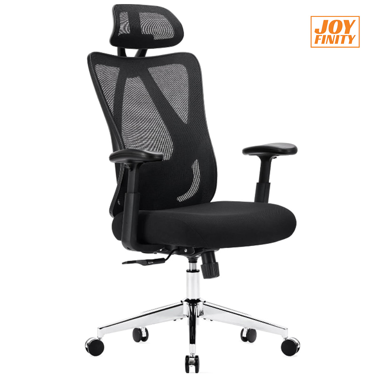 JOYFINITY Ergonomic Office Chair with 2D Armrest Adjustable Lumbar Sup