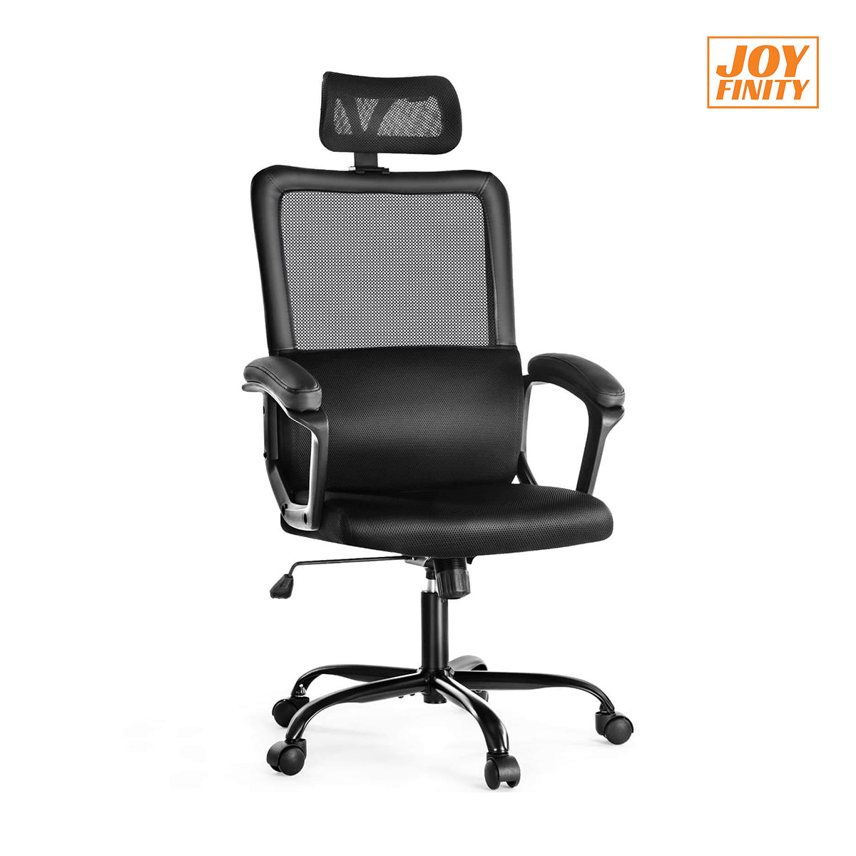 JOYFINITY High Back Ergonomic Swivel Office Chair with Adjustable Headrest and Lumbar Support