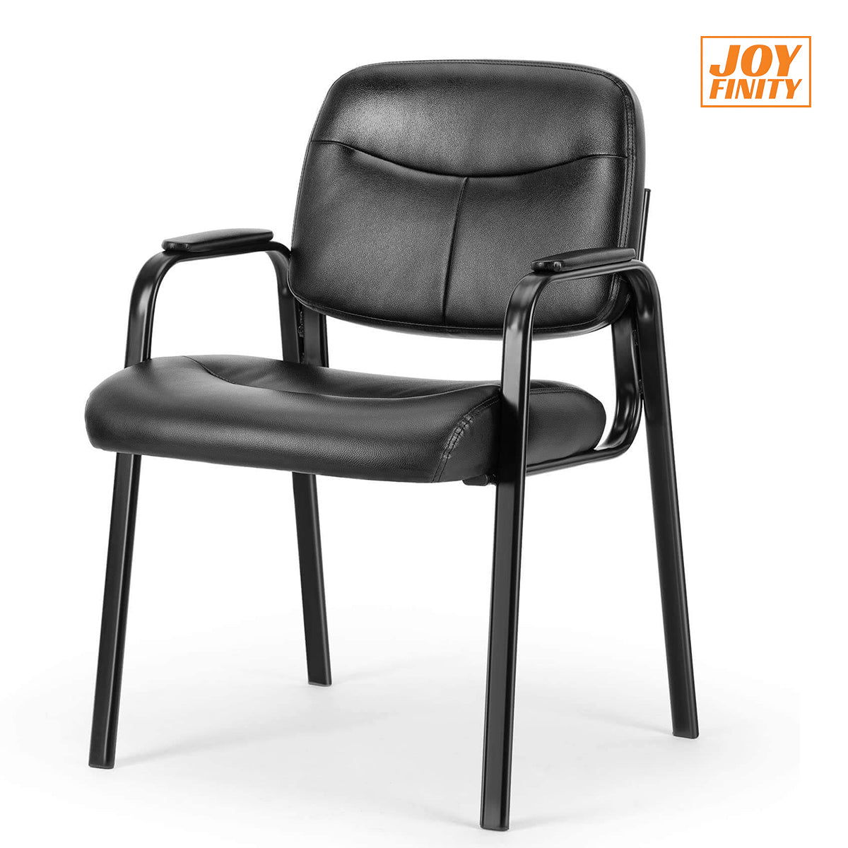 JOYFINITY Leather Conference Room Chairs with Padded Arms,eception Cha
