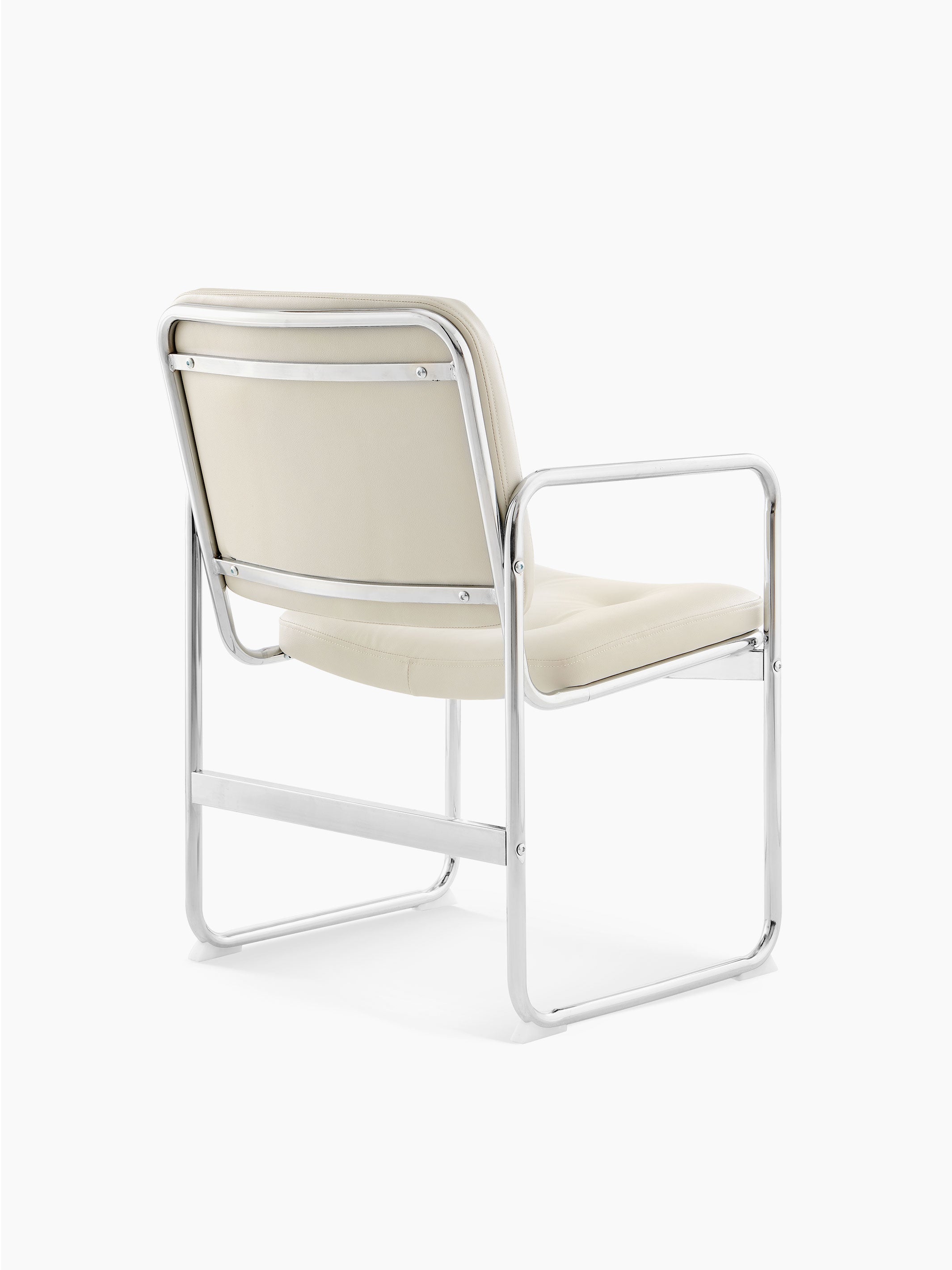 JOYFINITY Mondo Legacy Tufted Dining Chair with Metal Legs