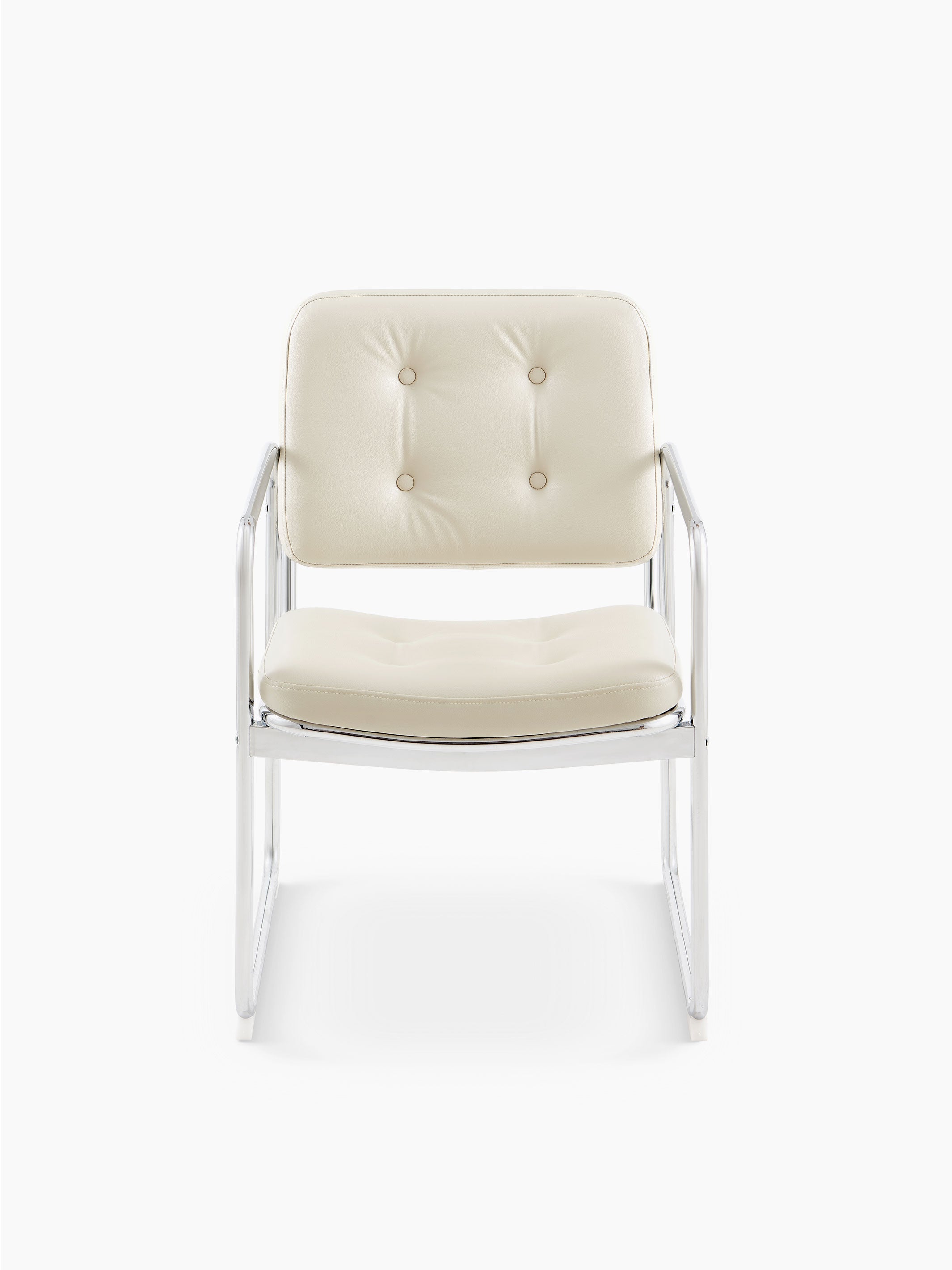 JOYFINITY Mondo Legacy Tufted Dining Chair with Metal Legs