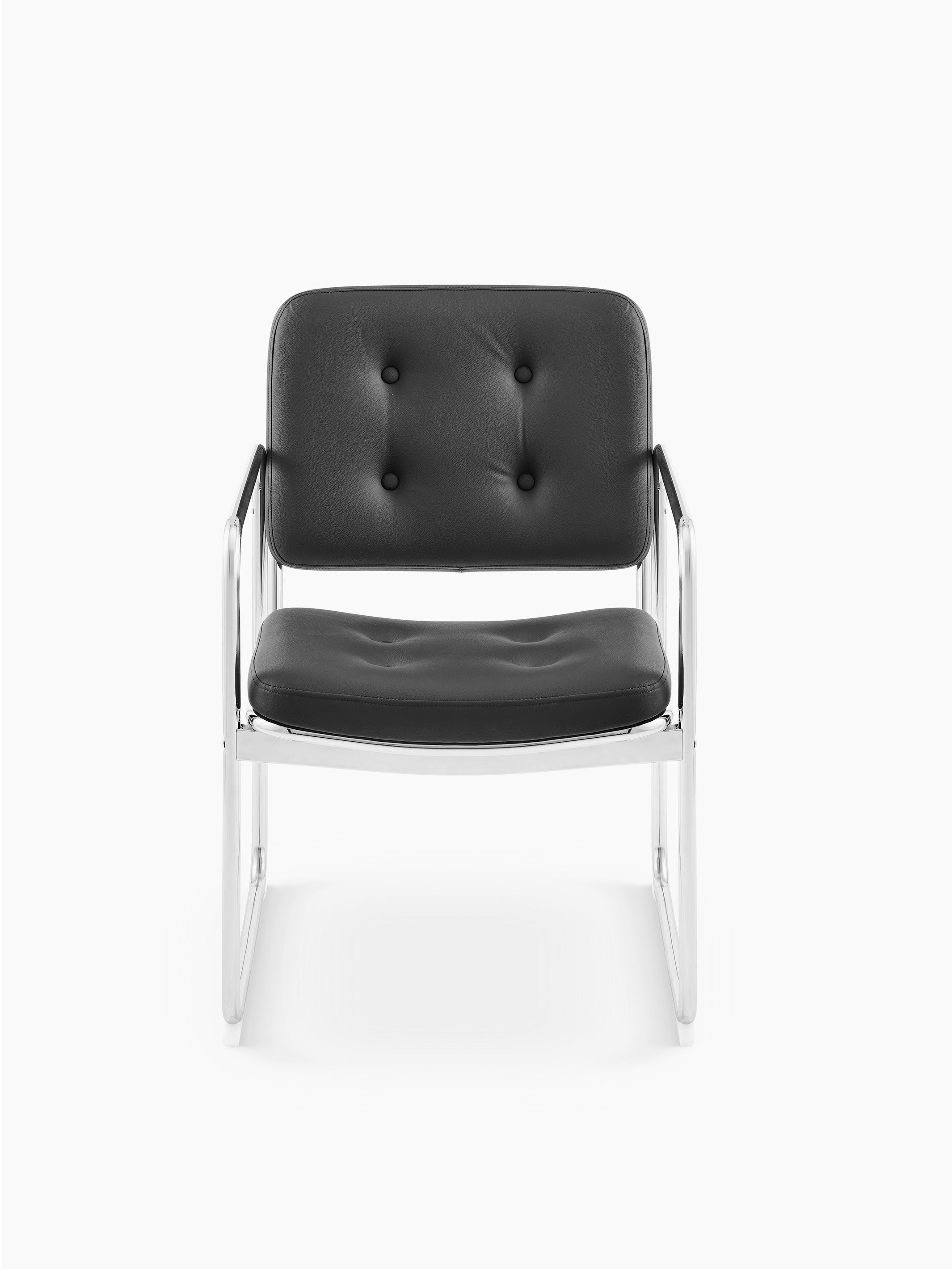 JOYFINITY Mondo Legacy Tufted Dining Chair with Metal Legs