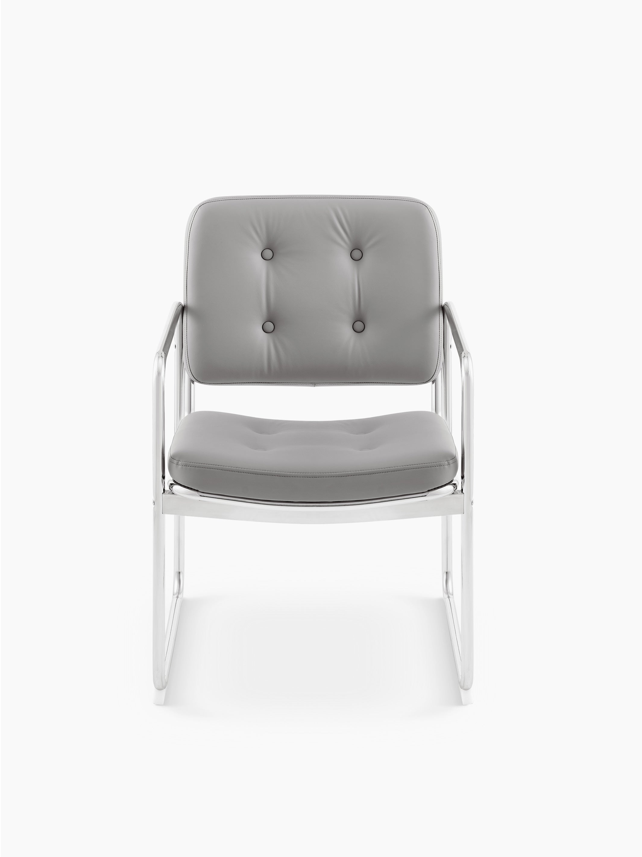 JOYFINITY Mondo Legacy Tufted Dining Chair with Metal Legs