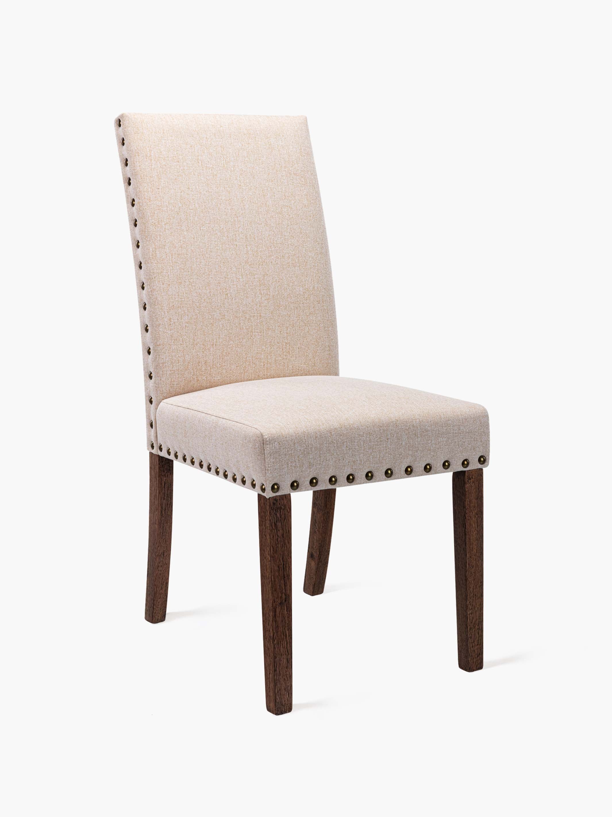 JOYFINITY Plush Nailhead Dining Chair