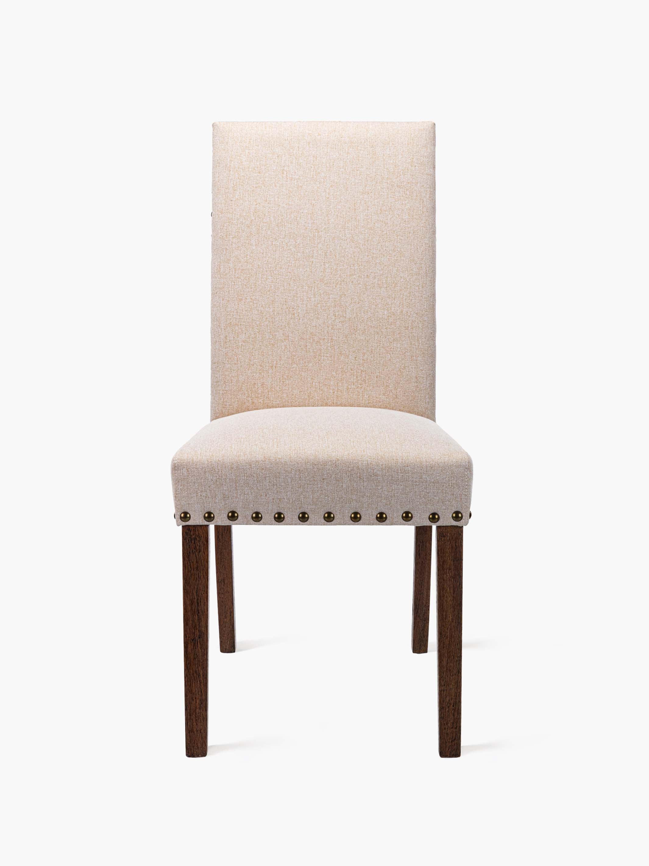 JOYFINITY Plush Nailhead Dining Chair