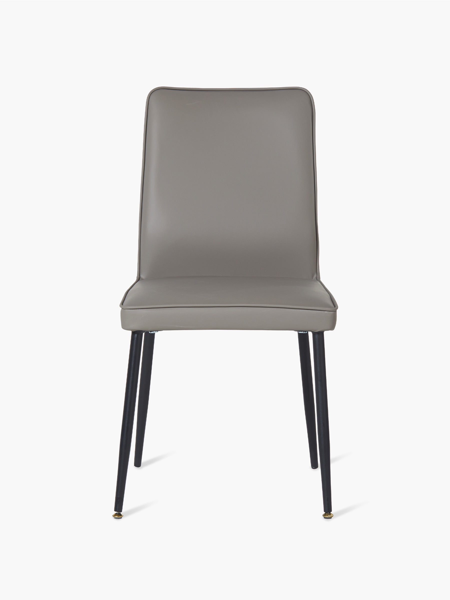 JOYFINITY Faux Leather Dining Chair with Metal Legs