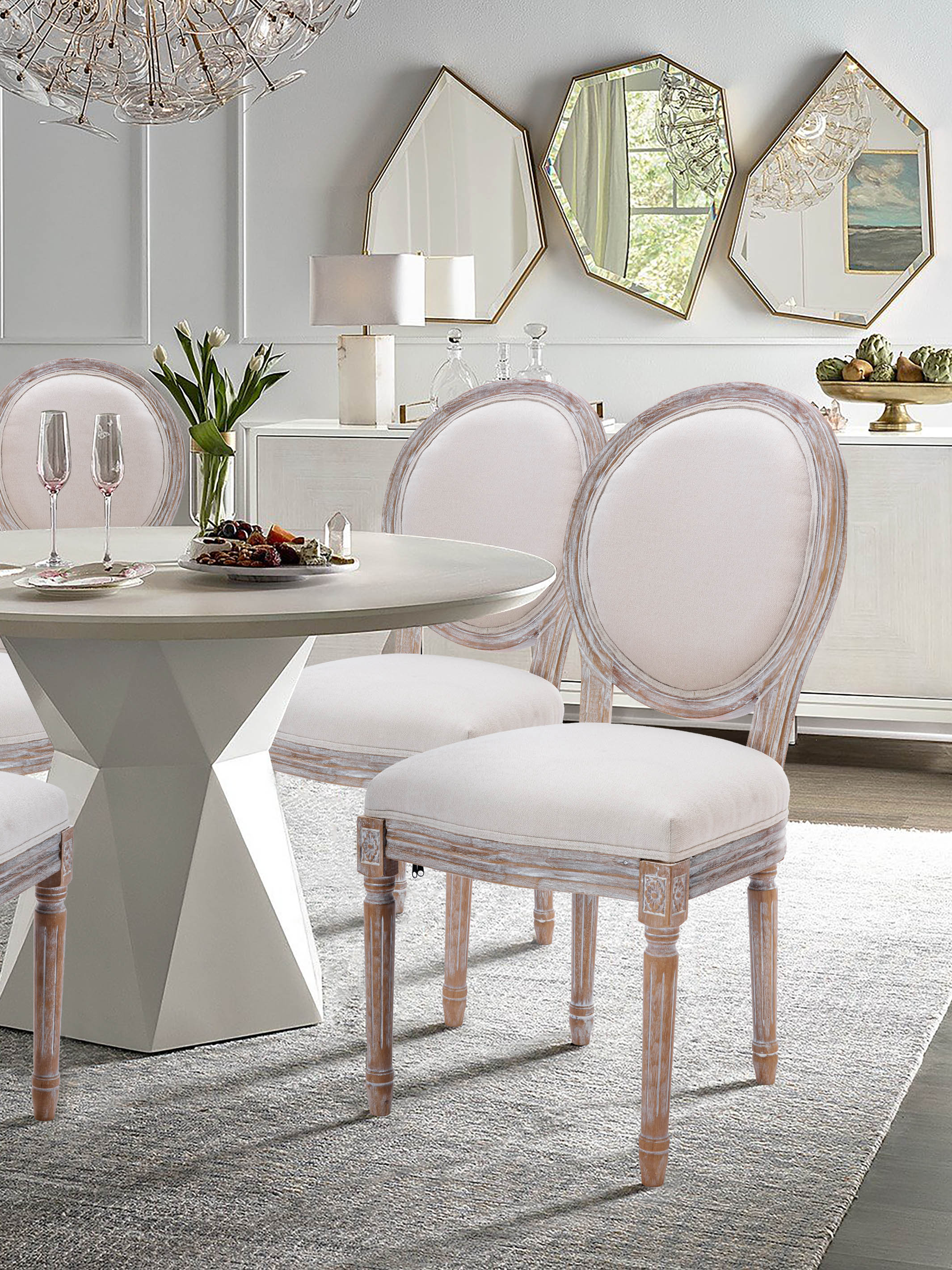 JOYFINITY Classic French Style Dining Chair