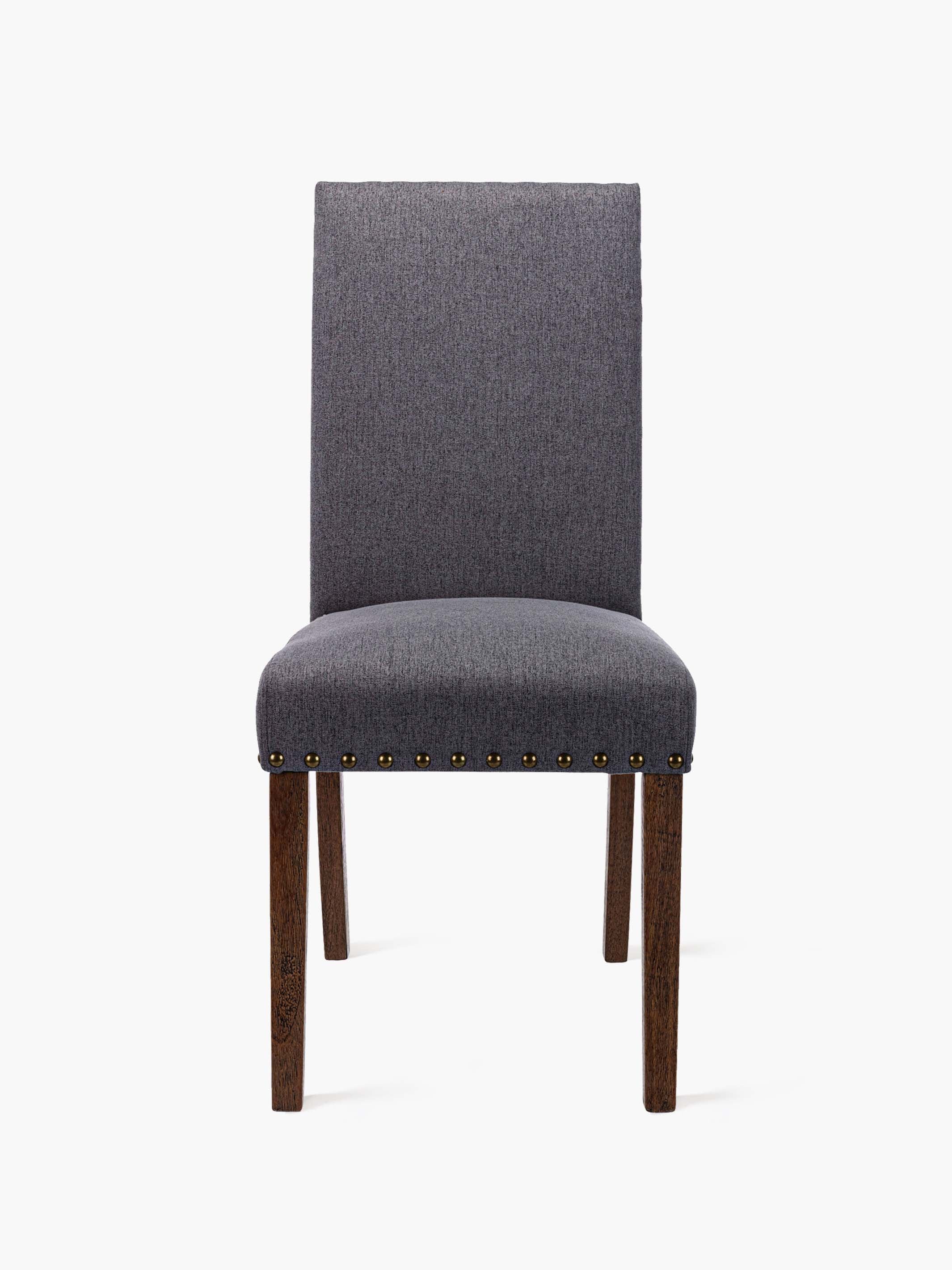 JOYFINITY Plush Nailhead Dining Chair