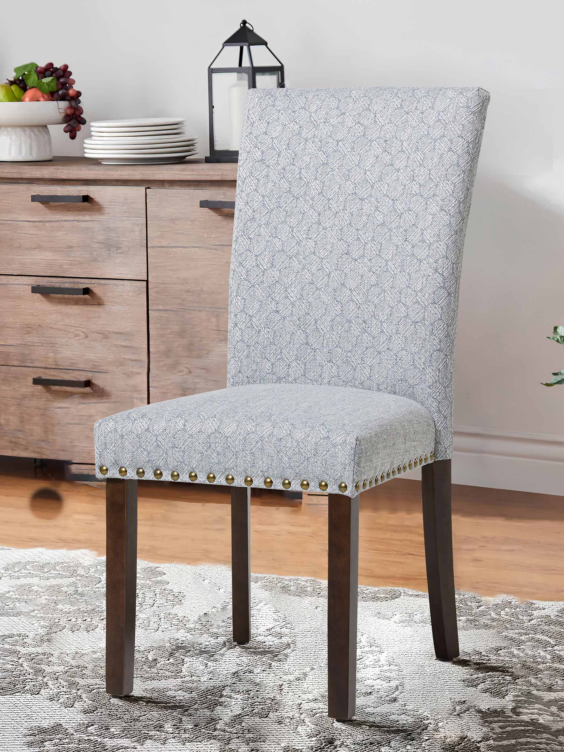 JOYFINITY Classic Parsons Dining Chair with Nailhead Trim