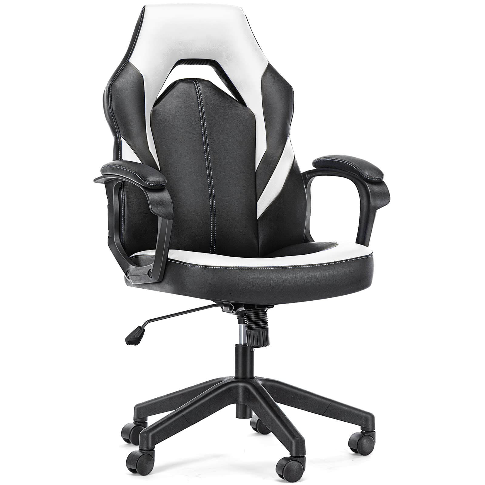 JOYFINITY PU Leather Ergonomic Office Chair Swivel Computer Gaming Chair with Lumbar Support