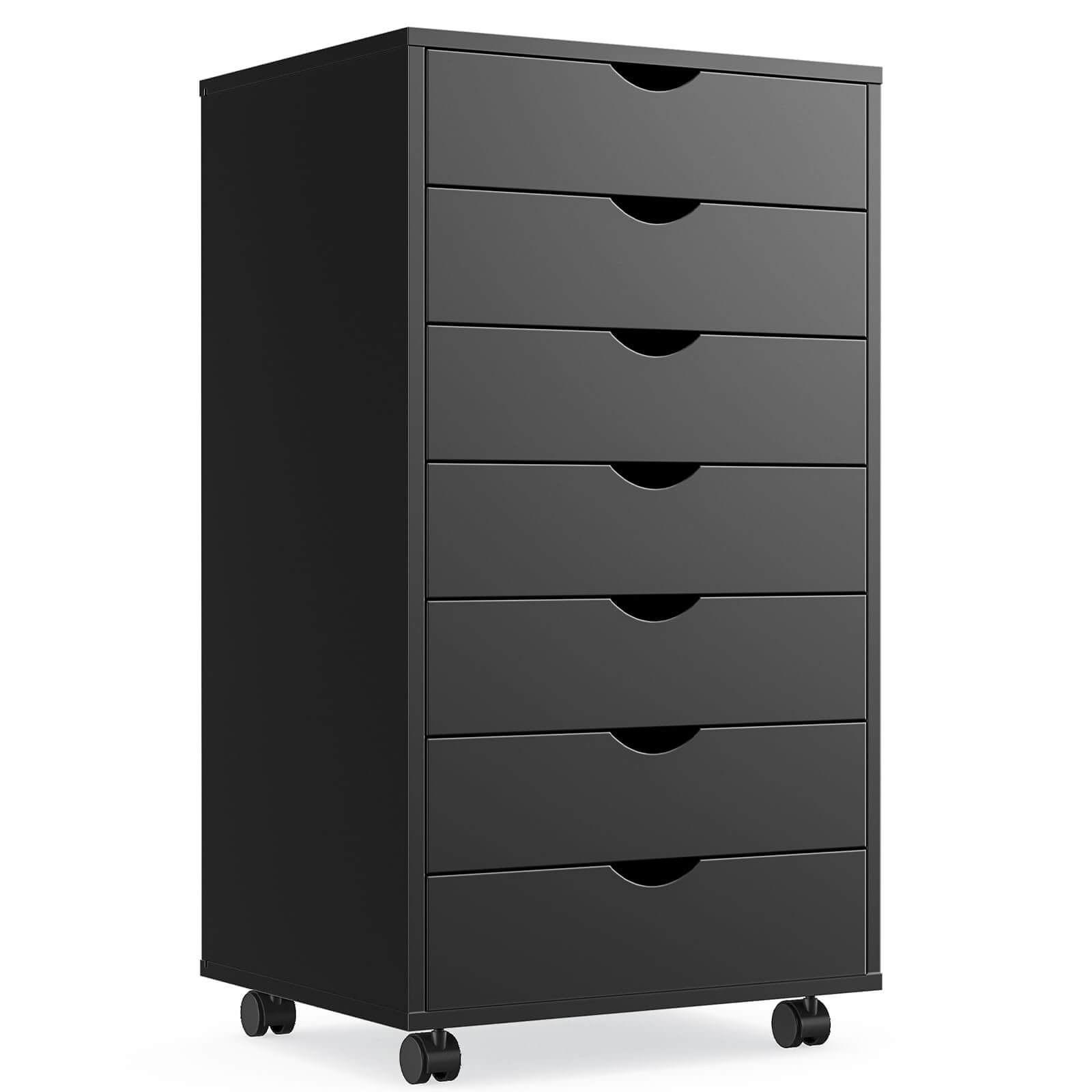 JOYFINITY Storage Cabinet Dressers with Wheels Mobile Organizer Drawers for Office, Bedroom, Home